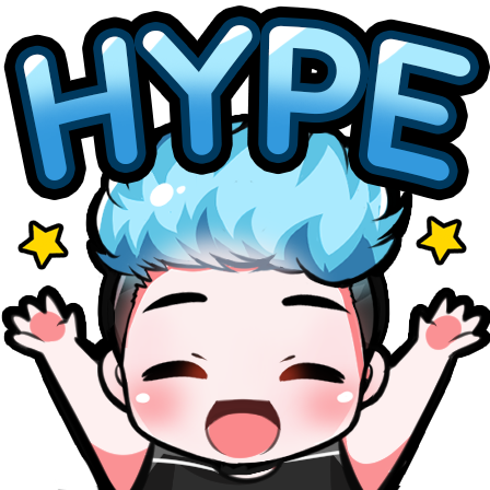 BaumBlau Hype Emote